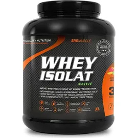 SRS Muscle Whey Isolat Fruit Punch Pulver 900 g