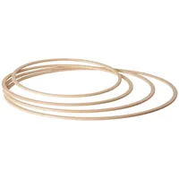 Grevinga® Gymnastikreifen | Fitnessreifen aus Holz Ø 70 cm