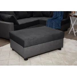 Collection AB Hocker Parma 100%Polyester 98 x 42 x 68 cm Grau