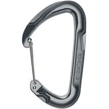 Edelrid Karabiner Aluminium Anthrazit One Size