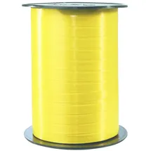 Clairefontaine Geschenkband glatt Gelb 500 m x 7 mm