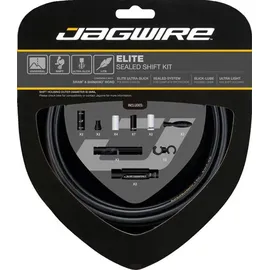 Jagwire Schaltzugset Elite Sealed 2 Stück rot