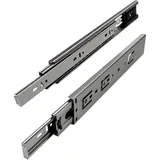 SO-Tech - Vollauszug belastbar bis 45 Kg Länge 550mm mit Selbsteinzug Teleskopauszug Schubladenauszug Schubladenschiene Kv2 Von