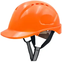 Mustbau MBU-GM16-ORA Bauhelm,Schutzhelm,Arbeitshelm,Bauarbeiterhelm,52-66cm Einstellbar