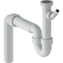 Geberit Spültisch-Ablauf G1 1/2x50 mm Abgangsbogen Weiß