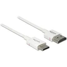 DeLock HDMI-Kabel 0,25 m Weiß