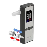 iBACheck Alkoholtester | Tragbarer Atemalkohol-Tester, Brennstoffzellensensor 13 x 13 mm Präzision Professioneller Breath Alkoholdetektor. Persönlich & Professionell, einfach zu bedienen