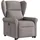 vidaXL Relaxsessel mit Aufstehhilfe Elektrisch Taupe Stoff