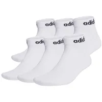 Adidas Socken, 6er Pack-Linear Cushioned Ankle, M