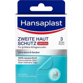 BEIERSDORF Zweite Haut Schutz Pflaster groß 3 St.