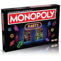 Winning Moves Monopoly Party - Brettspiel für 2-6 Spieler