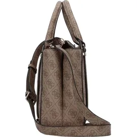 GUESS Eco Erica 2 Compartment Satchel Latte Logo - Einheitsgröße