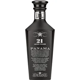 Rum Nation Panama 21 Years Old 43% vol 0,7 l Geschenkbox