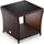 CASARIA Beistelltisch 45 x 45 x 40 cm Braun