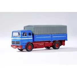 CARSON RC-Auto Mercedes-Benz 1620 Plane mit Anhänger 2,40GHz RTR blau