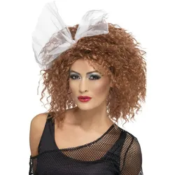 Braune Alona 80er Jahre Locken Perücke - OS