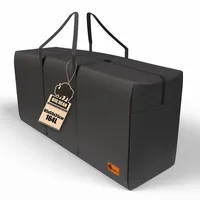 BigDean Aufbewahrungstasche 85 x 55 x 35 cm 1-tlg. schwarz