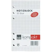 Bsb Ersatzeinlagen 02-0100, (A5) 4000867711480 BSB 50 Blatt