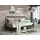 Vipack Kinderbett BRONXX 90 x 200 cm Holz, Metall schwarz matt