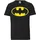 LOGOSHIRT T-Shirt LOGOSHIRT "DC Comics - Batman Logo", Damen, Gr. XXL, schwarz, 100% Baumwolle, bedruckt, normal, Rundhals, Shirts T-Shirt, mit lizenziertem Print