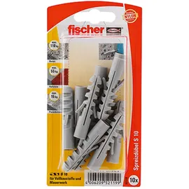 Fischer Dübel S 10 10 Stück