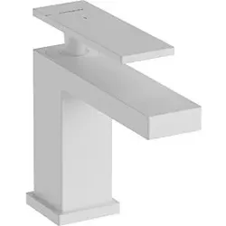 hansgrohe Tecturis E Waschtischarmatur 73001700 Ausladung 122mm, ohne Ablaufgarnitur, mattweiß