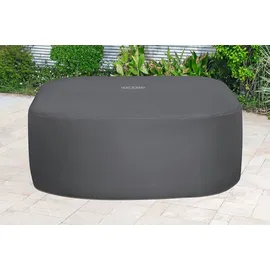 BESTWAY Xtras EnergySense Plus Thermo-Komplettabdeckung grau 201 x 201 x 80 cm