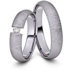 Trauringe Bregenz 585er Palladium - 0477