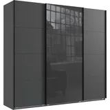 Norderstedt 225 x 210 x 64 cm graphit/glas grey