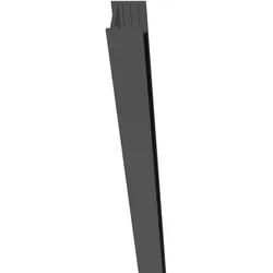 Aluminium Wandprofil, Anthrazit