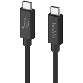 Belkin USB4 Kabel USB-C/USB-C 2m 240W, 20Gbit/s, sw. INZ004bt2MBK