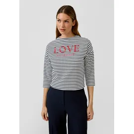 s.Oliver Sweatshirt mit Artwork Schwarz 46