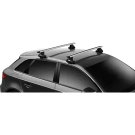 Thule Evo Clamp Fuß für Fahrzeuge 4er-pack Schwarz Black, One-Size