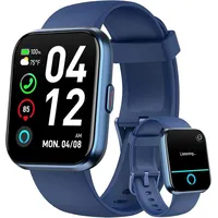 Smartwatch Herren Damen,mit Telefonfunktion,Fitnessuhr 120+ Sportmodi IP68 Wasserdicht, Sportuhr Herzfrequenz Schlafmonitor Schrittzähler