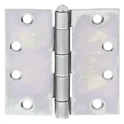 Alberts Scharnier, quadratisch, verschiedene Abmessungen und Finishes