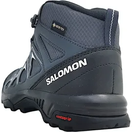 Salomon X Braze Mid GTX Damen Ebony/India Ink/Bleached Aqua 38 2/3