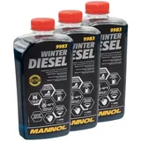 Winter Diesel Kraftstoff Additiv Fließverbesserer Mannol 9983 3 X 1 Liter
