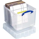 Really-Useful-Box Really Use Box 35CXLCB Aufbewahrungsbox 35 Liter XL, transparent