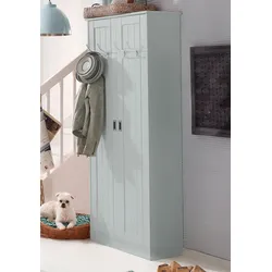 Schuhschrank HOME AFFAIRE "Nekso", grün (salbei), Schränke, Höhe 180 cm, aus MDF, FSC-zertifiziert