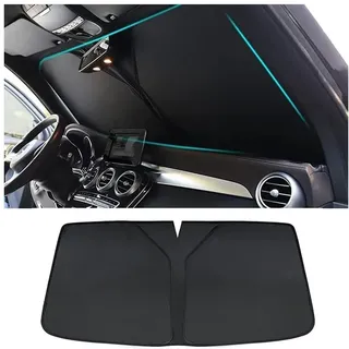 WERTYUV Auto Sonnenschutz Frontscheibe, für Mazda CX5 2012-2017 Verdunkelung Faltbar und Tragbar Wärmeisolierung Windschutzscheiben-Innenzubehör