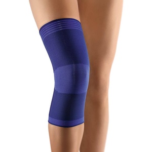 Bort Zweizug Kniestütze Bein Knie Bandage, stabiliseriend, blau, L