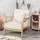 Nordlys Sessel Ohama Beige 64 x 74 x 80 cm Beige