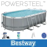 BESTWAY Power Steel Swim Vista Series Frame Pool oval