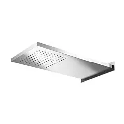 Herzbach Living Spa Regenbrause 11.661400.2.01 592x270mm, Regen, Edelstahl poliert