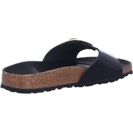 Birkenstock Madrid Big Buckle Naturleder Lack High Shine Black 39