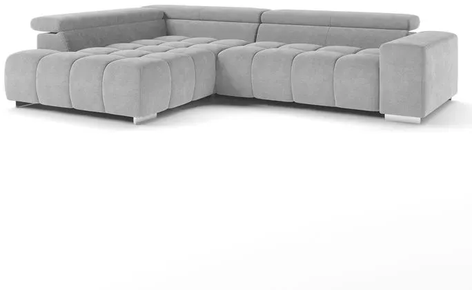 COTTA Ecksofa Orion Stoff Light Grey