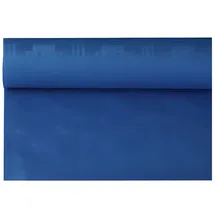 Papstar Papiertischtuch mit Damastprägung 6 x 1,2 m Dunkelblau
