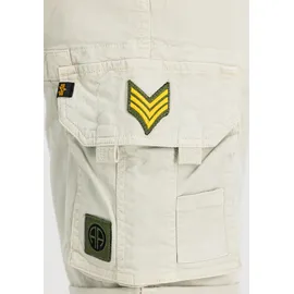 Alpha Industries Crew Patch Shorts stone, 36