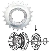 Shimano Ritzel 22 Zähne Silber