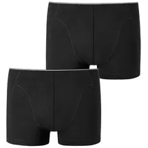 SCHIESSER Retro Boxer 95/5 Boxershorts schwarz L 2er Pack